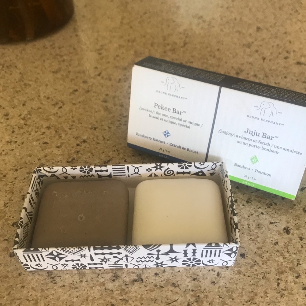 Drunk Elephant - Pekee Bar & Juju Bar Duo Set